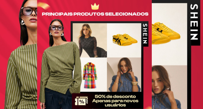 Shein - Produtos selecionados, não perca os descontos por tempo limitado!